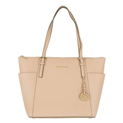 michael kors tote oyster jet set